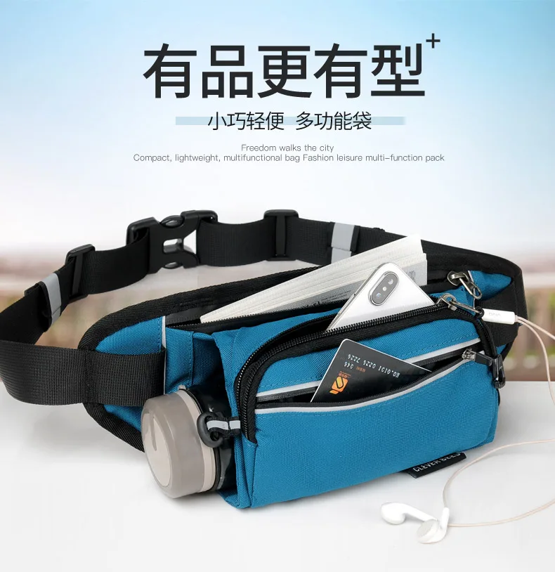 

Waist Bag Sports Naturehike Phone Belt Pouch Fanny Pack Gym Trail Running Hydration Jogging Training Fitness Bag Breathable