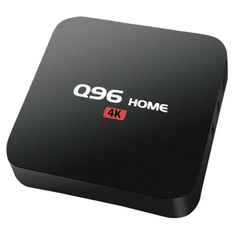 Q96 Умный домашний ТВ-бокс на Rockchip 3229 Android 8,1 1 ГБ ОЗУ 8 ГБ EMMC 2,4 ГГц WiFi 100 Мбит/с H.264 H.265 телеприставка поддерживает 4K 60fps