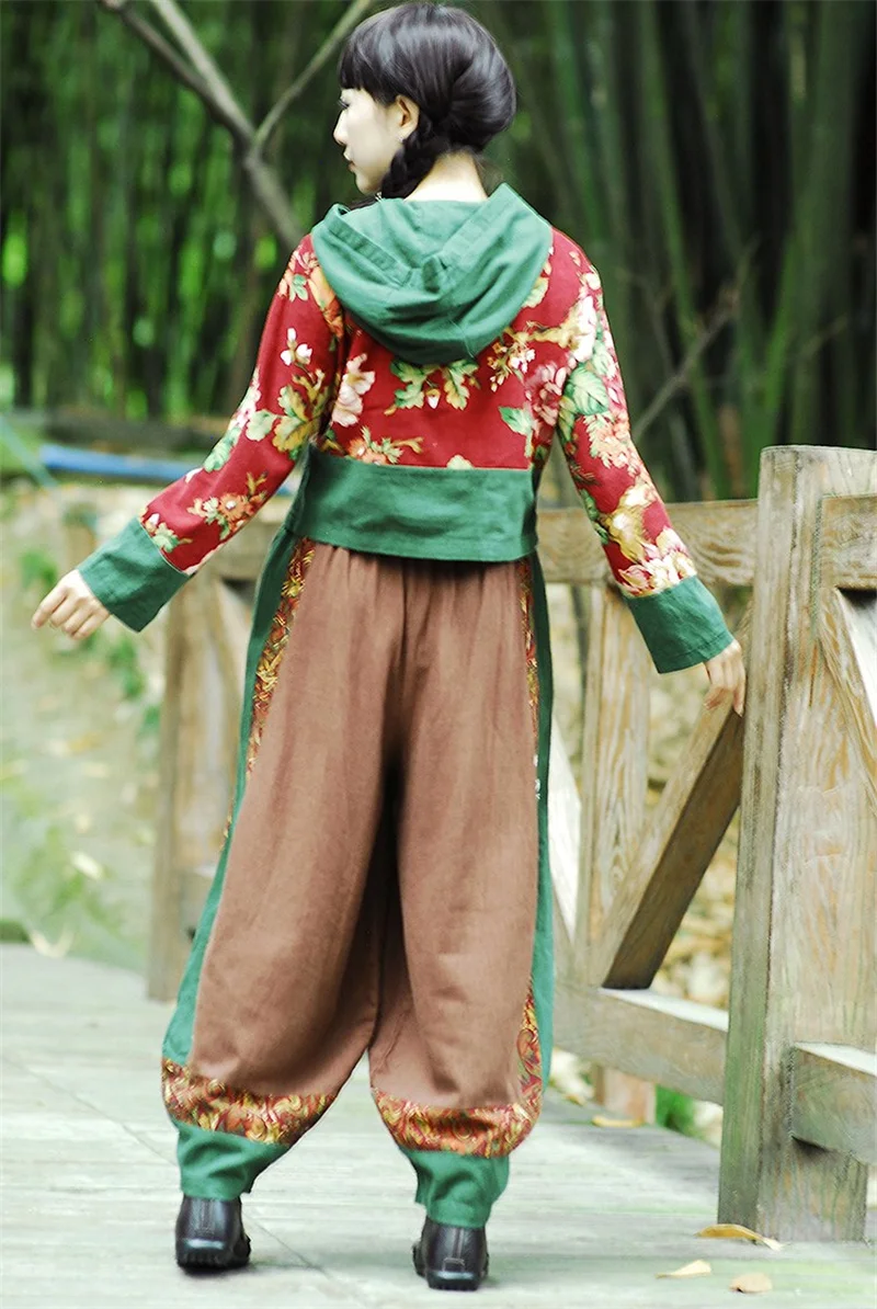 Танцевальные крылья весна лето осень женские мешковатые штаны Harlan стиль