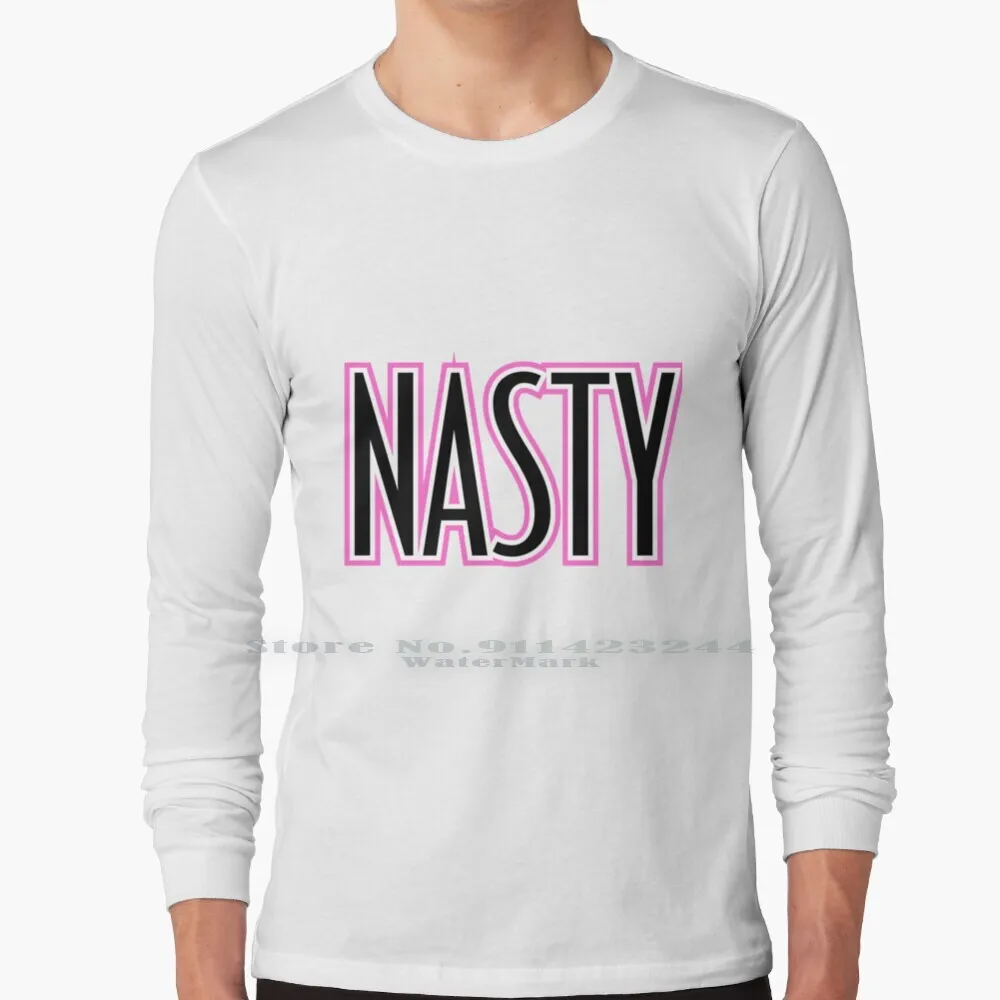 

Nasty - Ariana Long Sleeve T Shirt Tee Nasty Positions Ariana Positions