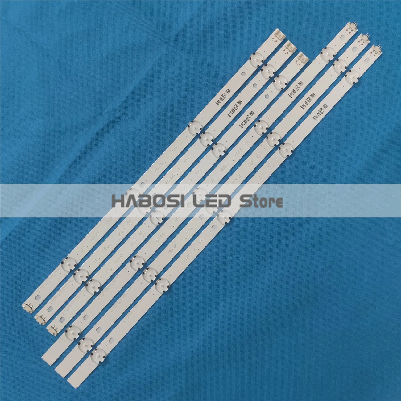 Светодиодные ленты для LG 49 TV 49LJ614V-ZA 49UJ701 49LJ614 HC490DGG-ABSR2-A14X AGF79079002 17Y - Цена: 873.79