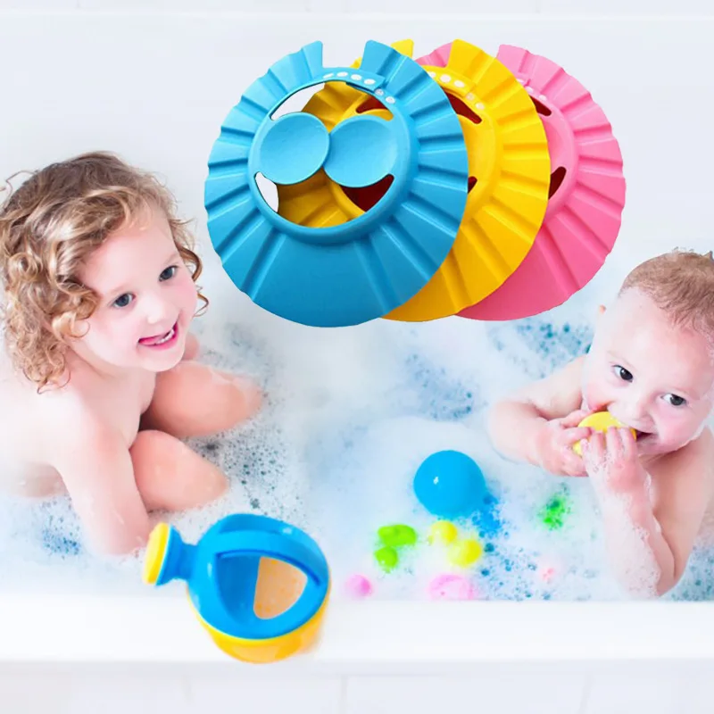 Детская шапочка для душа Ушная ванны детей 2-3-7 лет детский шампунь девочек | Мать