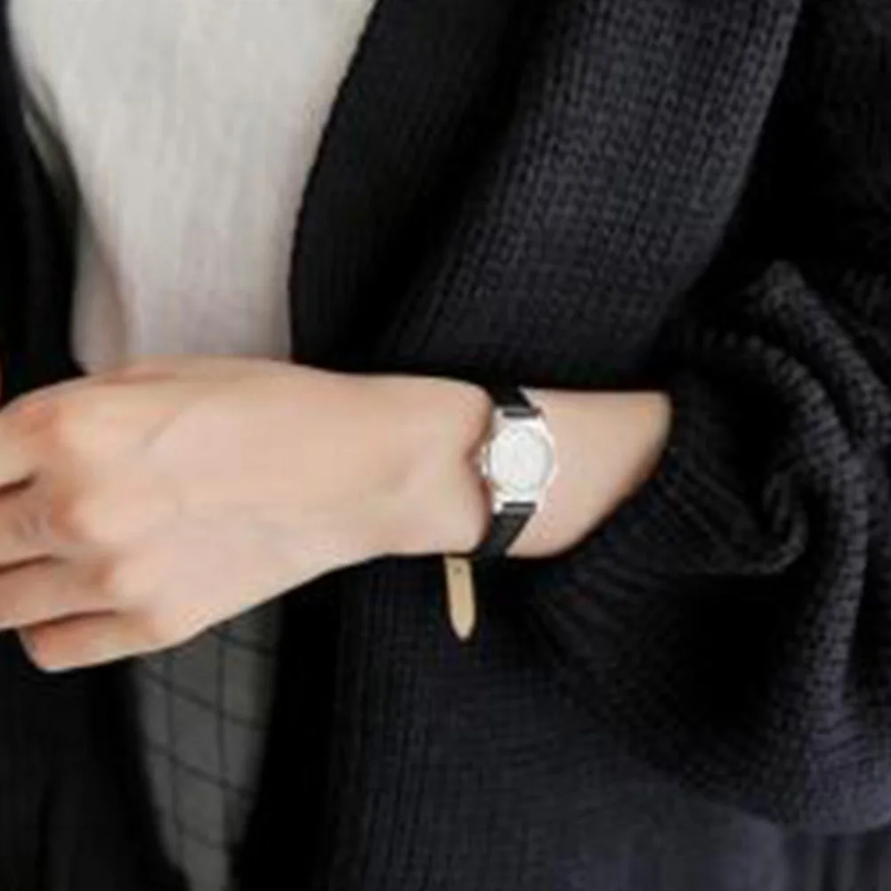 Женский зимний теплый повседневный свободный однотонный короткий вязаный