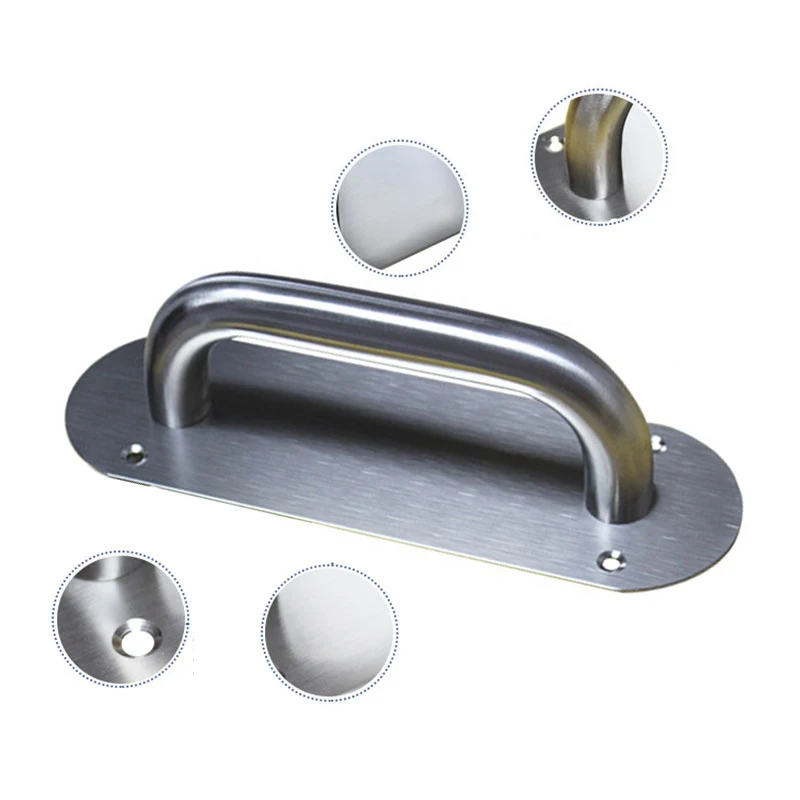 

1pcs Fire Door Access Door Push-pull Handle Stainless Steel Handle Door Handle