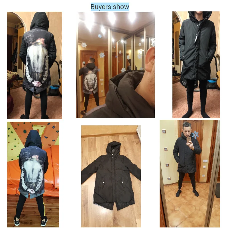 Мужская Зимняя парка Толстая теплая ветровка с капюшоном ветрозащитная дышащая