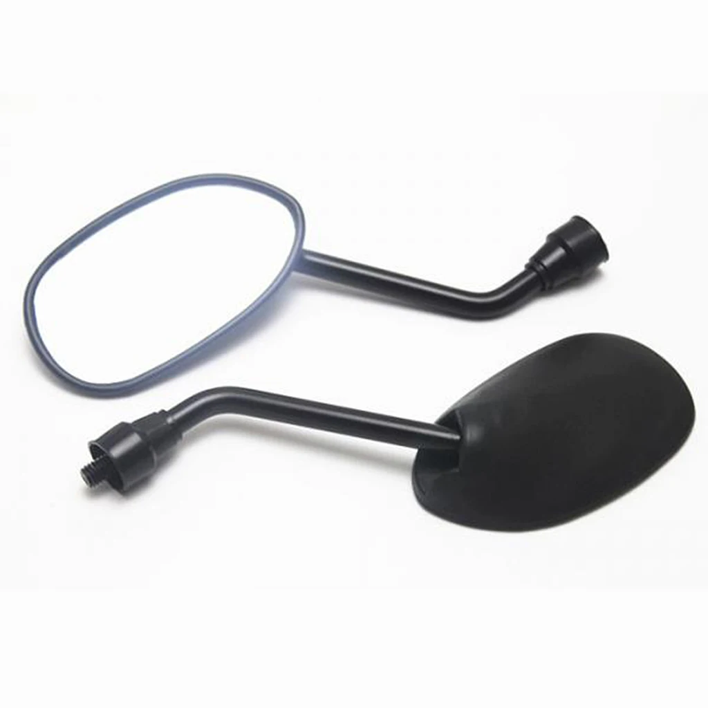 

Black Motorcycle 3'' Round 7/8'' Handle Bar End Rearview Side Mirrors