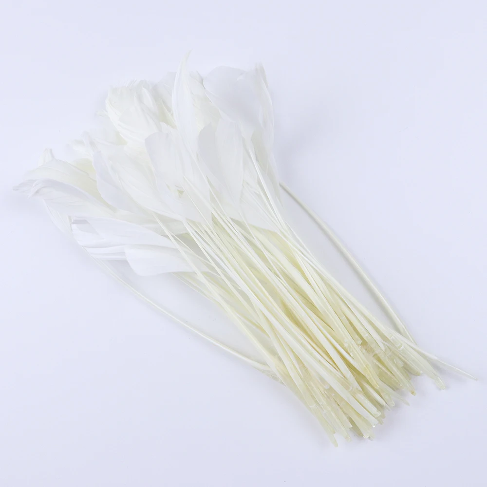 

50pcs Dyed Leather Pink Goose Feather Jewelry Earring Decoration Plumes 15-20cm/6-8 Inch Beautiful Swan Feathers for Crafts