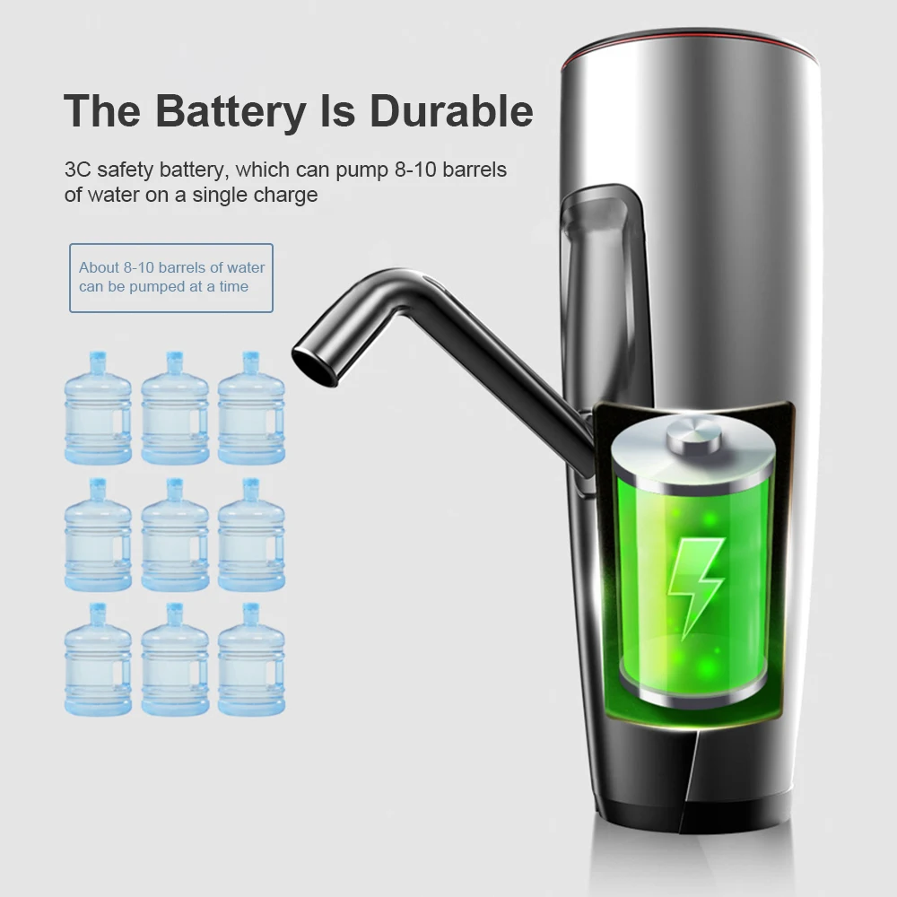 Бытовой автоматический Электрический диспенсер для воды с 3 зубьями кнопочный