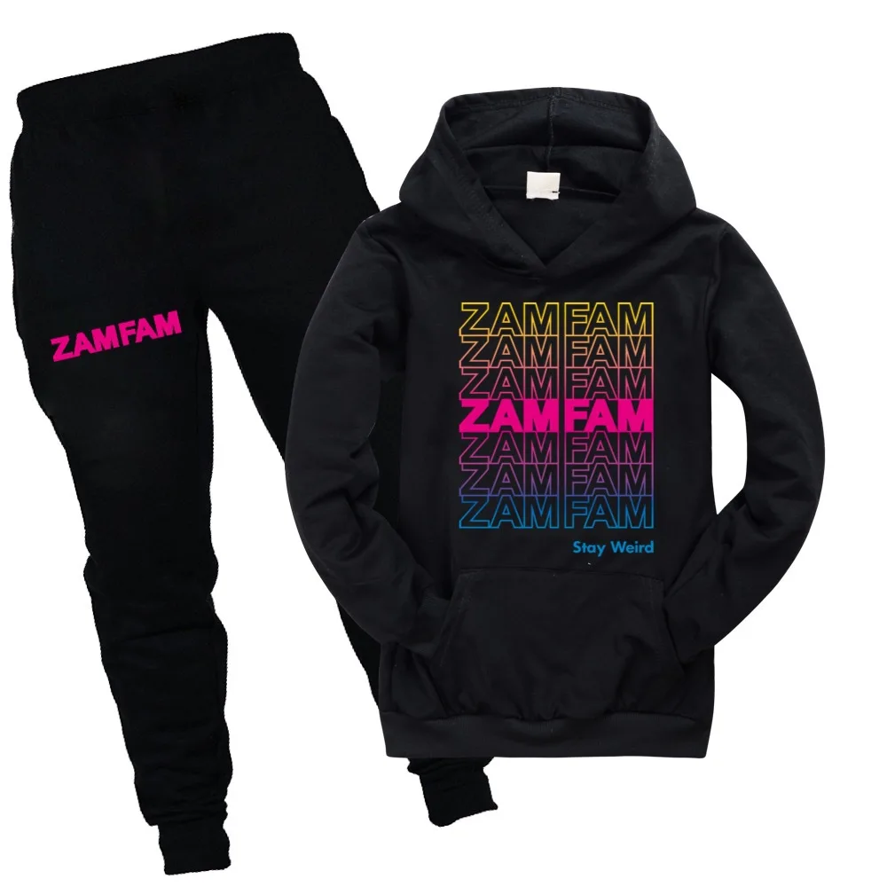 

ZamfamING Rebecca Zamolo Kids Clothes Boys Girls Graphic T-shirt Teens Hoodies Hooded Sweatshirt Top Children's Clothing 2-16