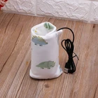 USB подогреватель молока и воды для новорожденных, бутылочка для кормления, подогреватель, дорожная коляска, бутылочка для ребенка, изолированная сумка