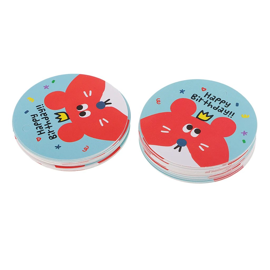 50 штук красочные многоразовые бумажные бирки Свадебные украшения узорные