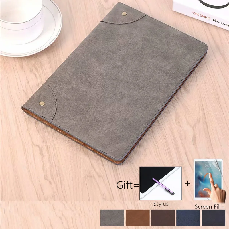 Чехол книжка для iPad 7 поколения 2019 дюйма из экокожи|Чехлы планшетов и электронных