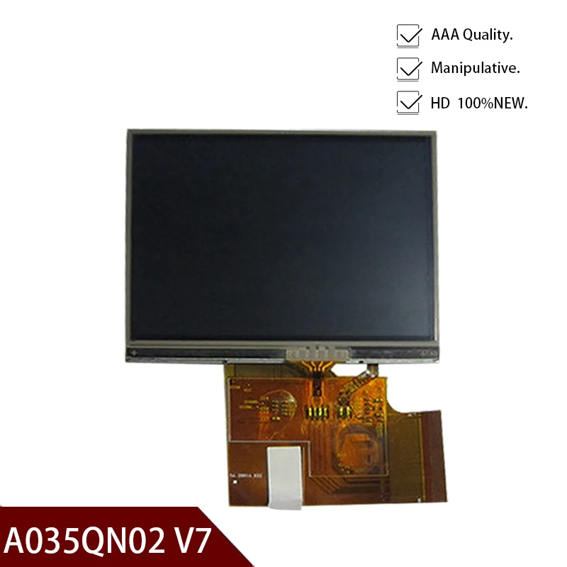 AUO 3, 5  TFT -    A035QN02 V7 QVGA 320(RGB)* 240