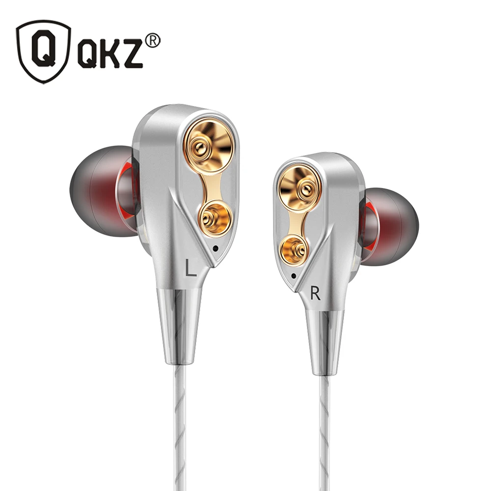 Оригинальные проводные наушники QKZ CK8 с микрофоном разъемы 3 5 мм для сотового