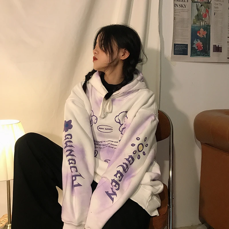 Вареный худи для женщин толстые теплые из искусственного меха 2020 осень-зима