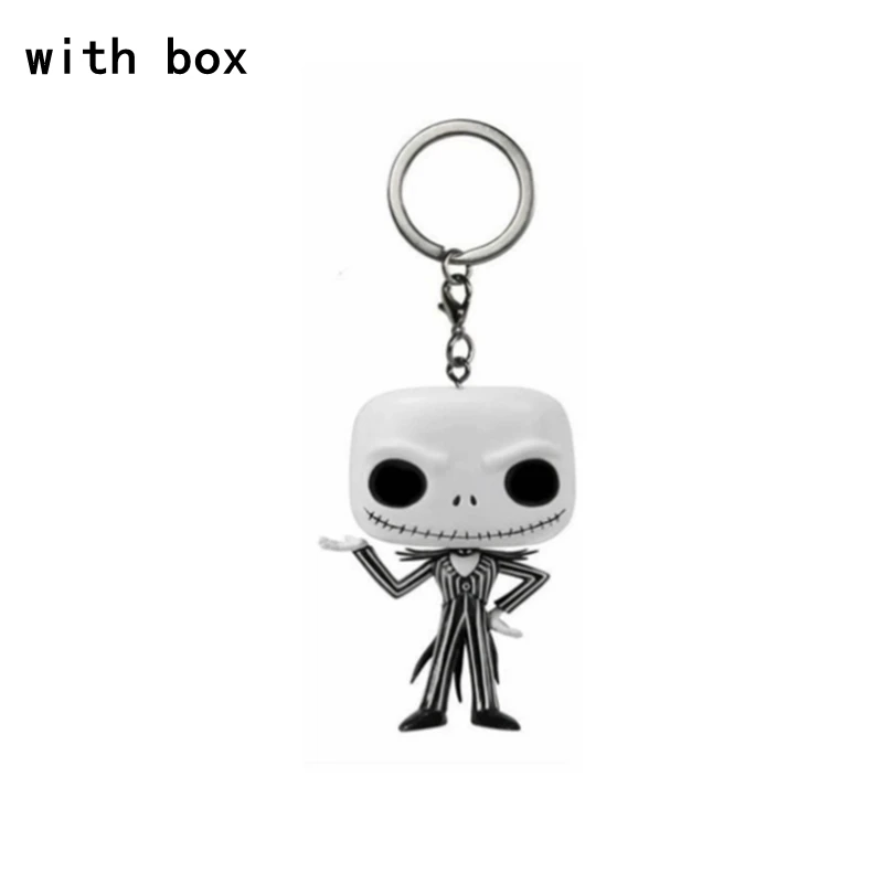 Jack Skellington брелок Кошмар перед Рождеством экшн-фигурка Тыква король игрушка |