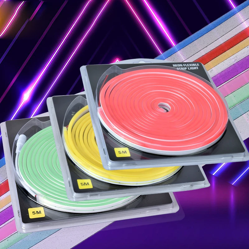 Неоновая светодиодная лампа одноцветная 2 5 см 12 В постоянного тока