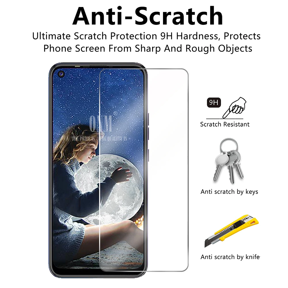 10Pcs Tempered Glass For TECNO Camon 15 Screen Protector 2.5D 9H Pro Protective Film | Мобильные телефоны и аксессуары