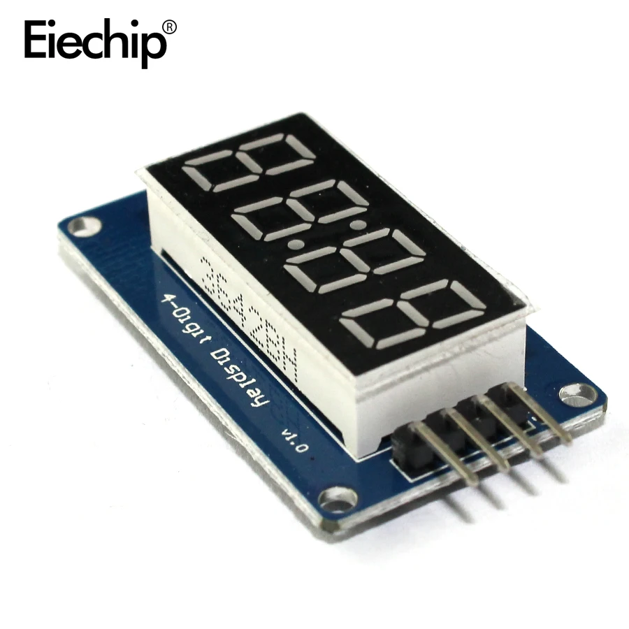 TM1637 светодиодный Дисплей модуль для Arduino 7 сегментный 4 биты 0 36 дюйма часы красный