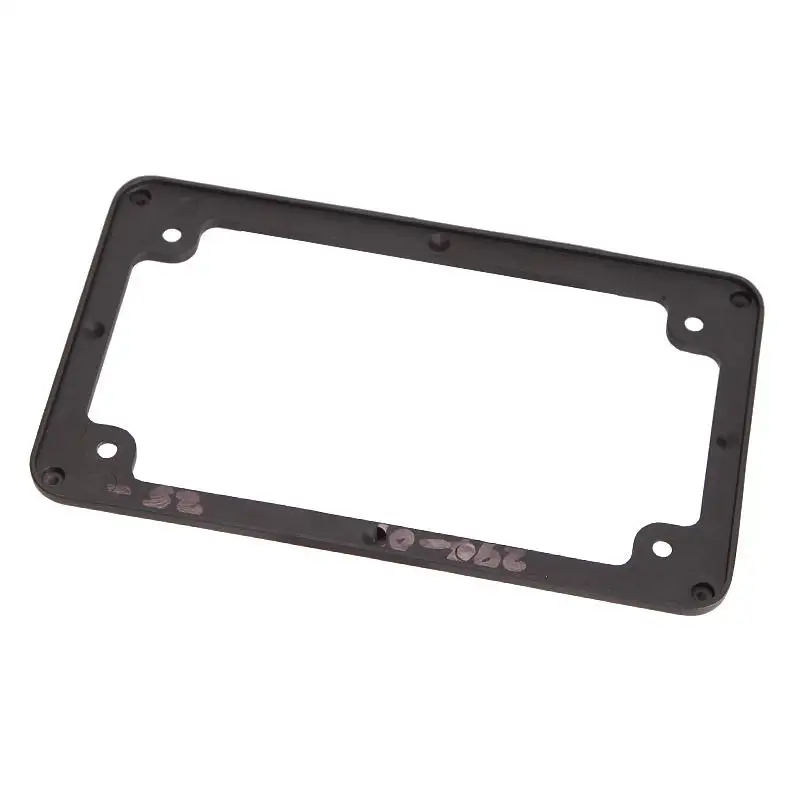 4 &quotx 7&quot Черная стандартная рамка для номерного знака мотоцикла Honda Kawasaki Yamaha Suzuki