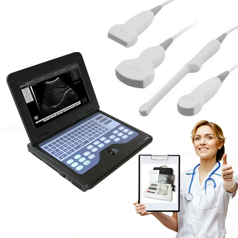 

CMS600P2 Portable Ultrasound Scanner Laptop Machine Ultrasonic Systems Linear /Micro Convex /Convex /Endo-vaginal Probe CE FDA