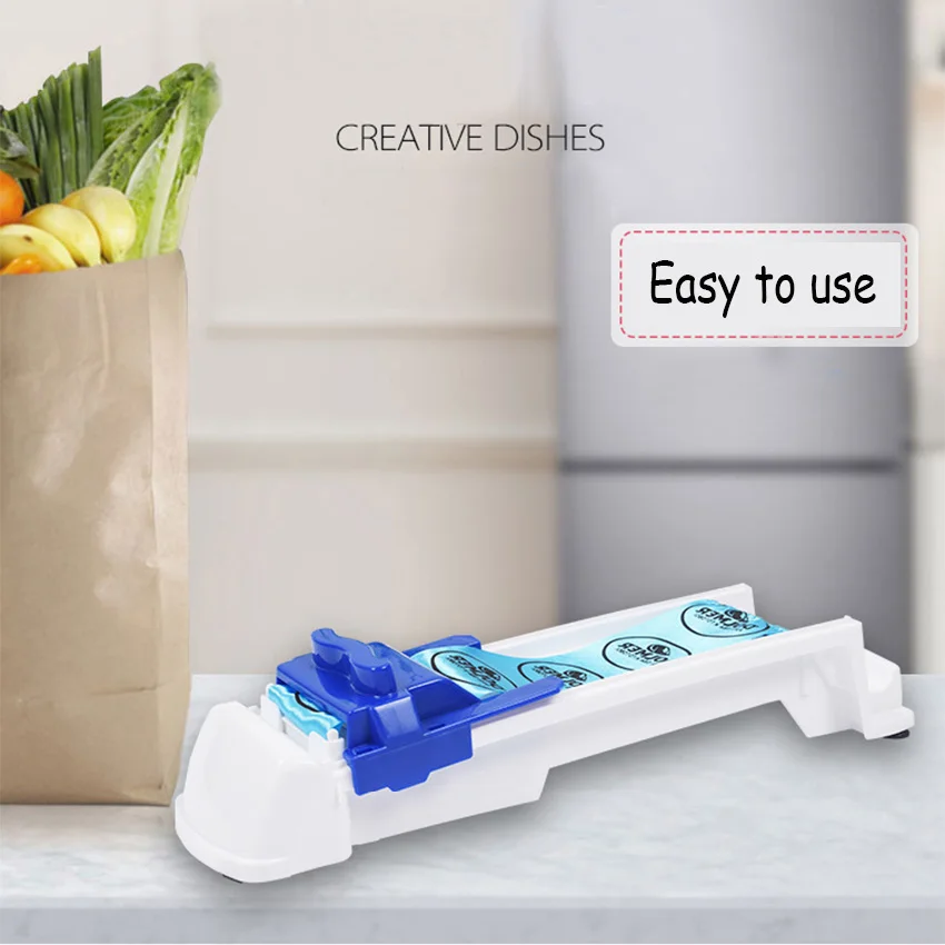 Портативный инструмент для скручивания овощей мяса волшебный ролик набивной