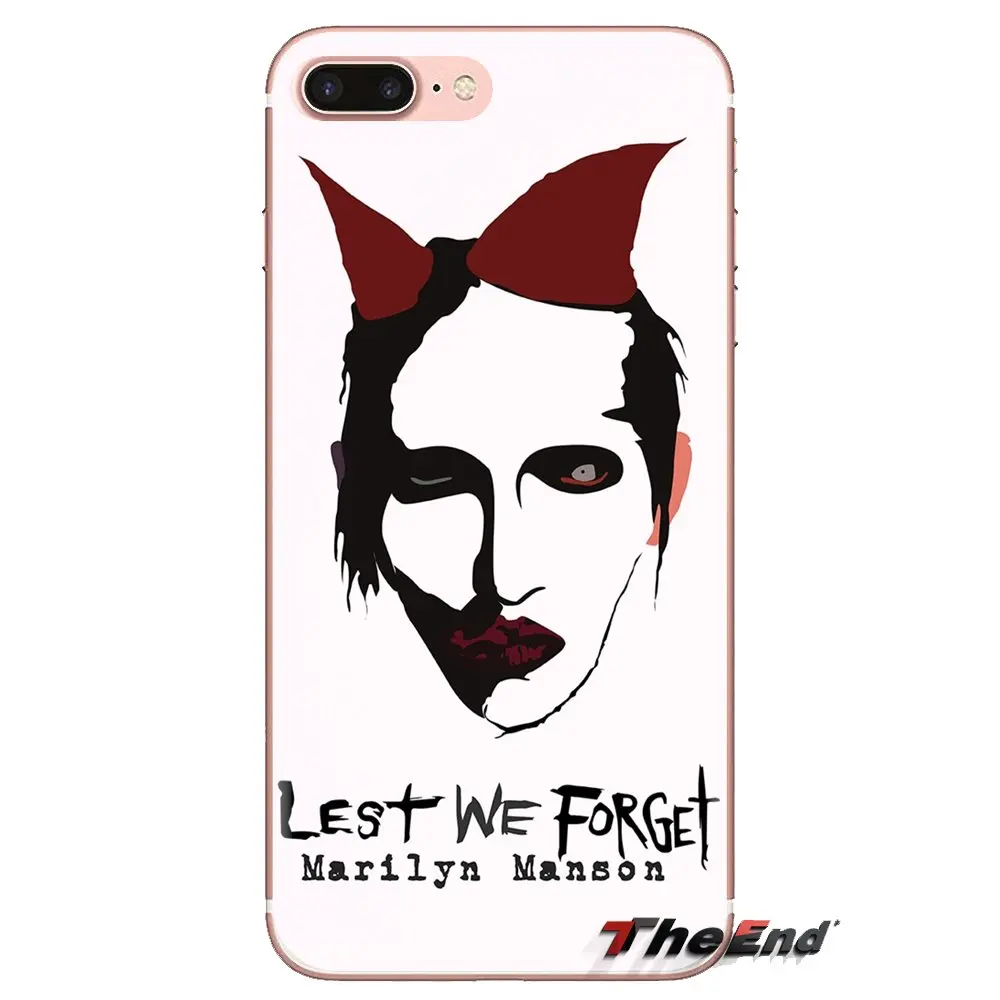 Картина с изображением Мэрилин manson музыка чехол для корпуса телефона huawei G7 G8 P7 P8 P9