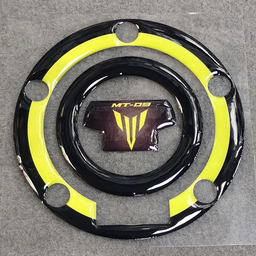 Высококачественная 3D Полимерная накладка на бак газа для Yamaha MT09 MT 09 декоративная