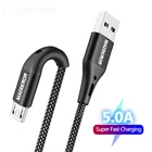 Кабель Micro USB 5A 3 м для быстрой зарядки Android Micro Data USB кабель для Xiaomi Samsung Huawei зарядный кабель для телефона кабель микро usb