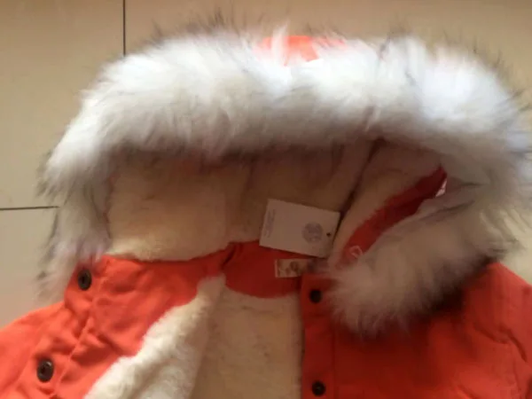 

Girl's coat winter cotton-padded jacket