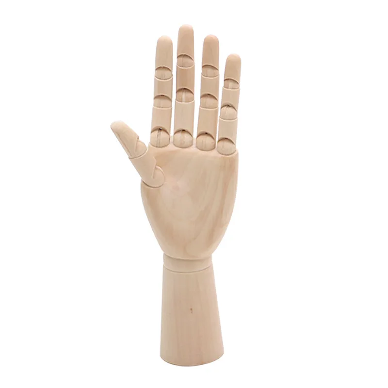 

Wooden puppet body, mannequin art painting and comics ornaments, doll palm fingers, movable joints