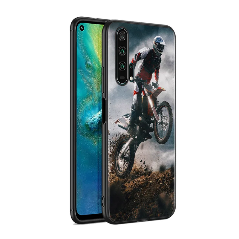 Мотоциклетный ретро-чехол для Huawei Honor 30i 30S 20E 20i 20S View 20 V20 10X 10i 10 Lite Pro Plus | Мобильные
