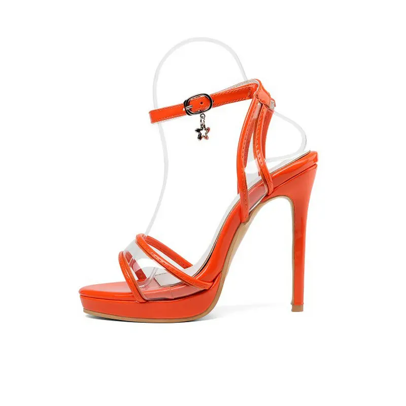 Женские сандалии гладиаторы на очень высоком каблуке 2020 см размеры 48