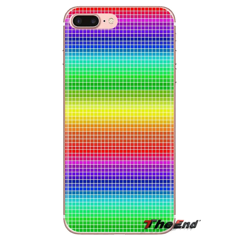 Textures Points Collage Silicone Skin Case For iPhone XS Max XR X 4 4S 5 5S 5C SE 6 6S 7 8 Plus Samsung Galaxy J1 J3 J5 J7 A3 A5 |