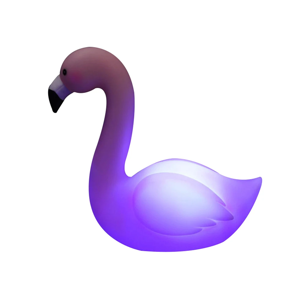 3D Фламинго светодиодный ночник мини розовый украшение для дома Вечеринка лампа