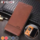 Прочный Магнитный кожаный чехол для Honor 5050 Pro, карманный флип-чехол с карманом для карт для Huawei Y5P, Y6P, Y7P, Y8P, Honor 9S, 9C, 30, 9X Lite, X10, X20