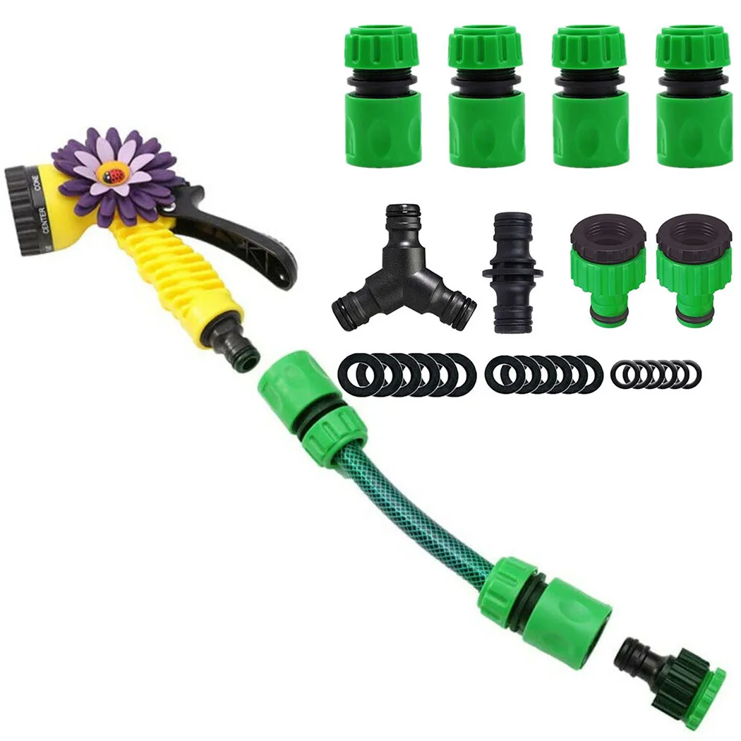 

For Garden Connector Irrigation Kit Quick Spares Tool Washing Watering