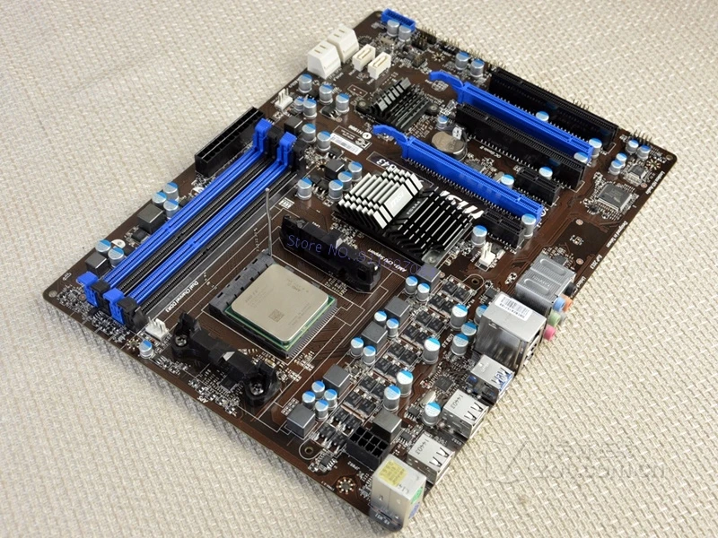 Оригинальная материнская плата DDR3 для MSI 970A-G43 разъем AM3 + платы USB2.0 USB3.0 32 Гб 970 б/у