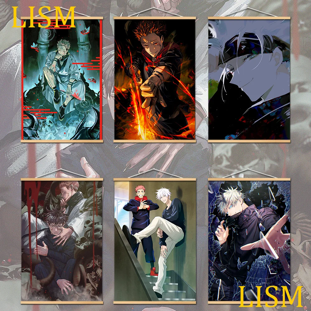 

Настенный аниме-постер на холсте «Манга»