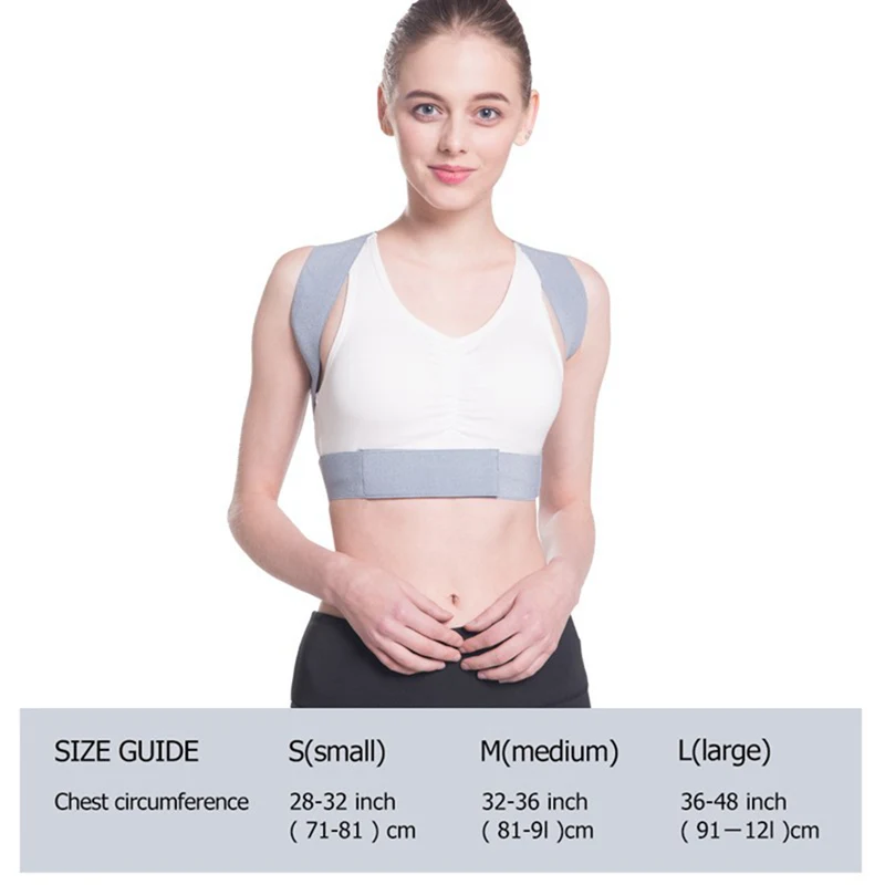 Регулируемый Корректор осанки Горбатой ключицы позвоночника поясные Ремни Пояс