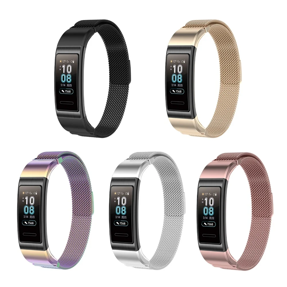 Горячая Распродажа сменный ремешок из нержавеющей стали для huawei Band 3 Pro TER-B09 TER-B29