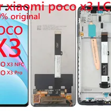 for Xiaomi poco x3 LCD display touch screen digitizer for poco x3 pro nfc LCD spare parts m2007j20cg display for poco x3 LCD