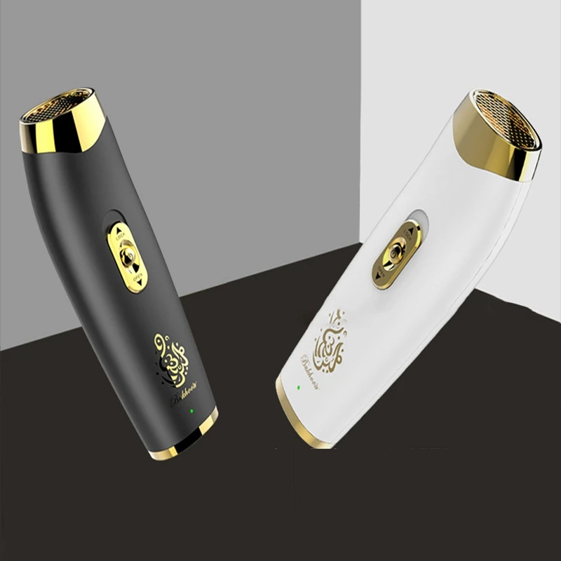 

HOT-Arabic Aroma Diffuser Handheld USB Charger Aromatherapy Portable Arab Electric Incense Burner