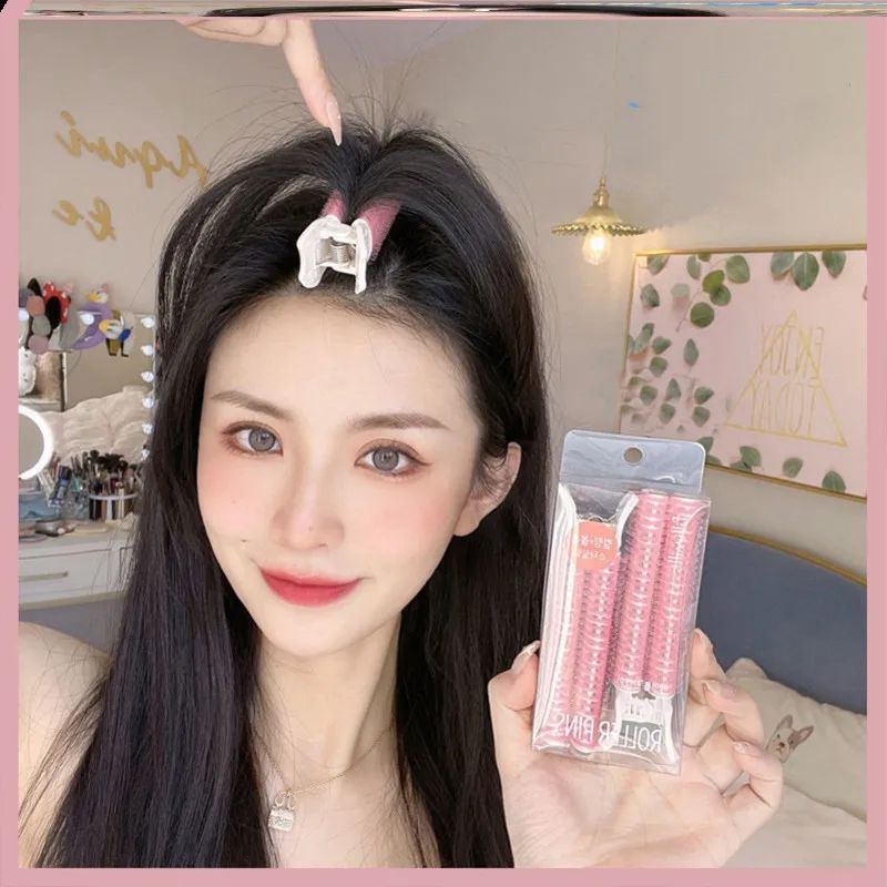 Набор пушистых зажимов для волос с подушкой высоким черепом в Корейском стиле