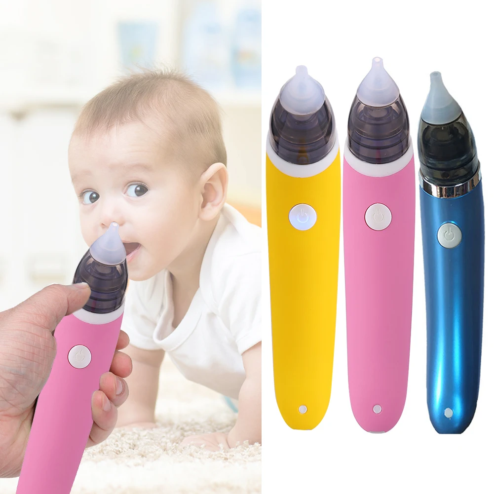 Aspirador Nasal el&eacute;ctrico para beb&eacute;, limpiador de nariz, succionador de beb&eacute; reci&eacute;n nacido, equipo de limpieza de nariz seguro e higi&eacute;nico-0