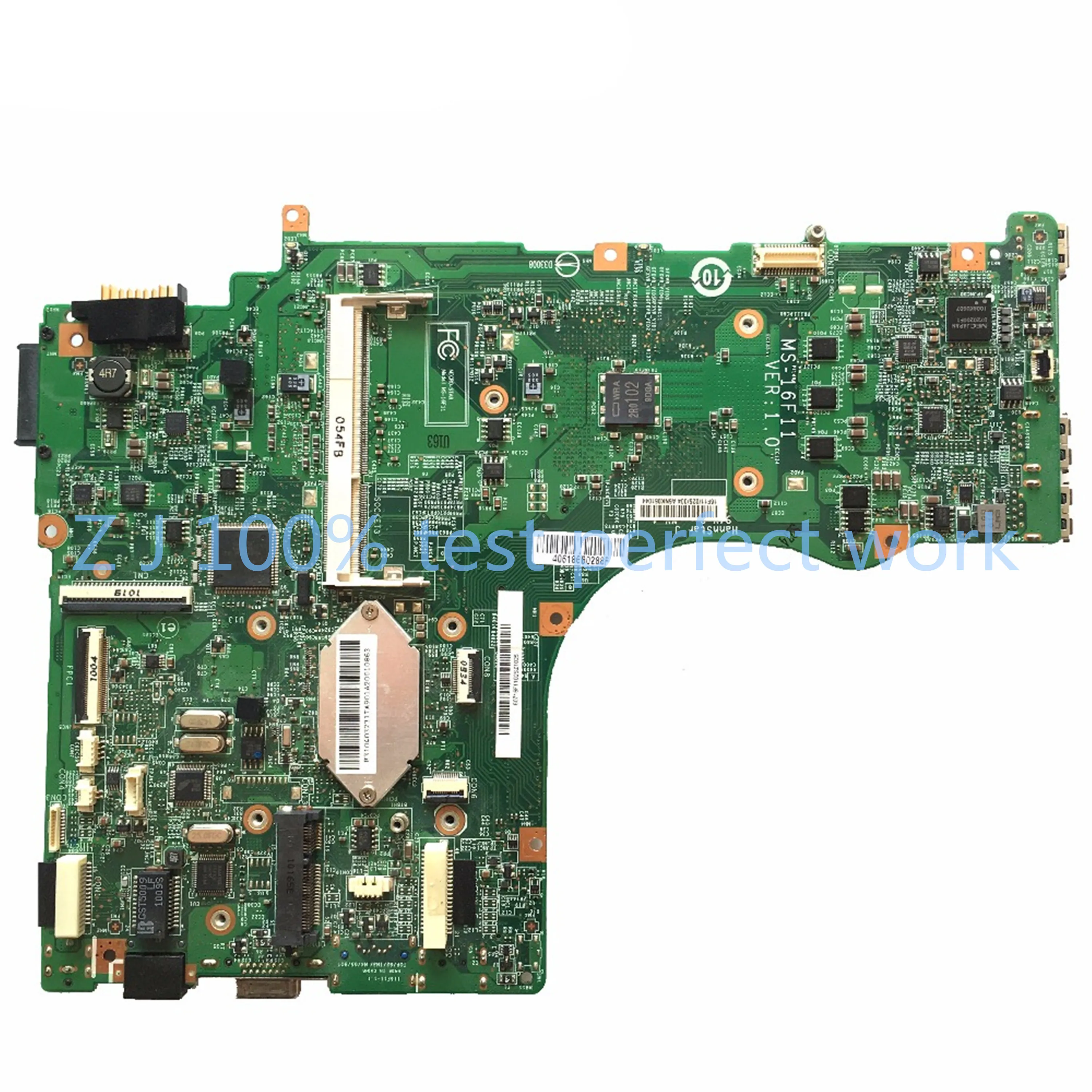 Материнская плата для ноутбука MSI GX660R GX660 GT660 GT663 MS 16F11 VER: 1 0 PM55 DDR3 системная 100%