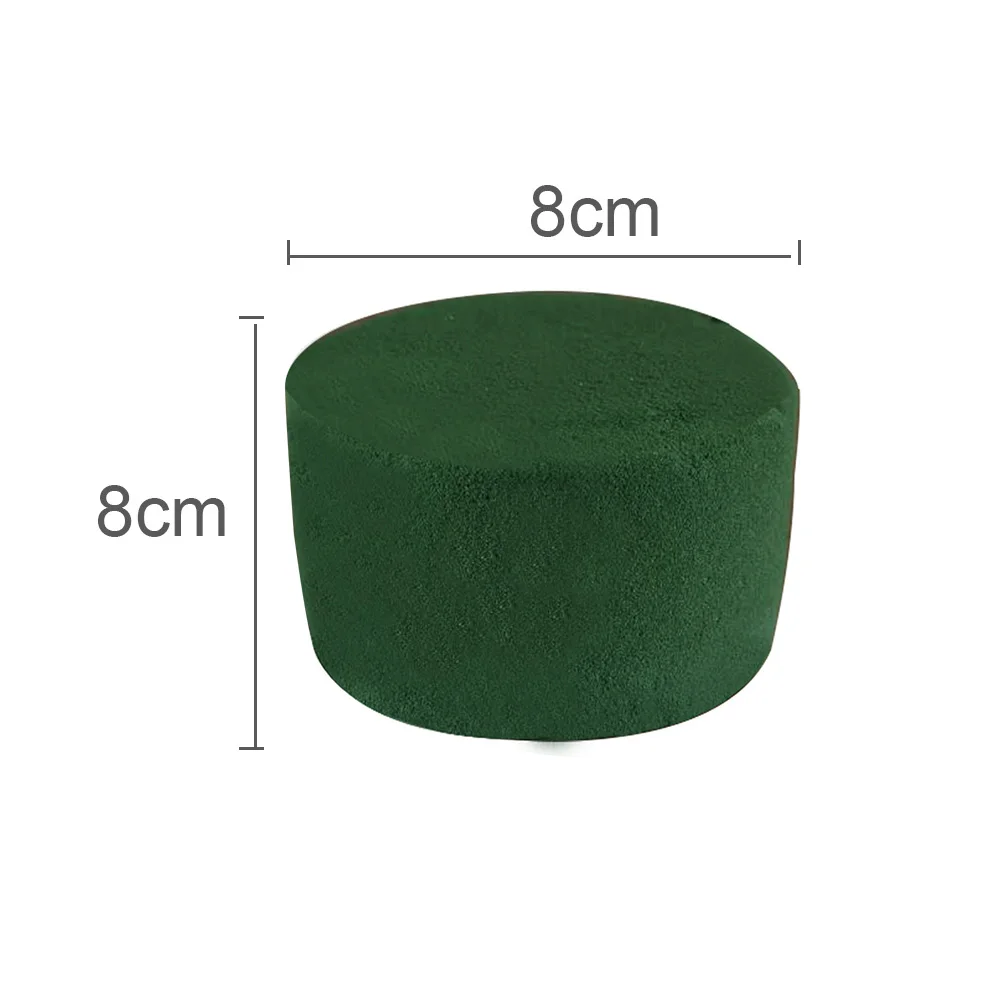 12 шт./упак. букет из цветов и пенопласта свадебные Зеленые Круглые вечерние