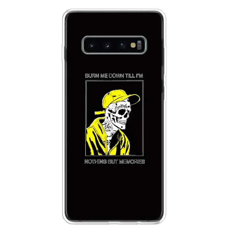 Чехол для телефона Lil peep чехол Samsung Galaxy S20 FE S21 Ultra S10 Plus S10E S9 S8 S7 S6 Edge J4 J6 + J8 | Мобильные