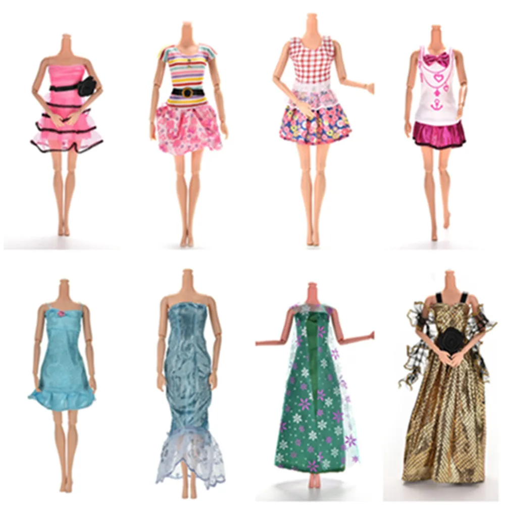 

Gift Fashion Daily Wear Casual Vest Shirt Skirt Outfits Dress Dollhouse Accessories Clothes for Doll