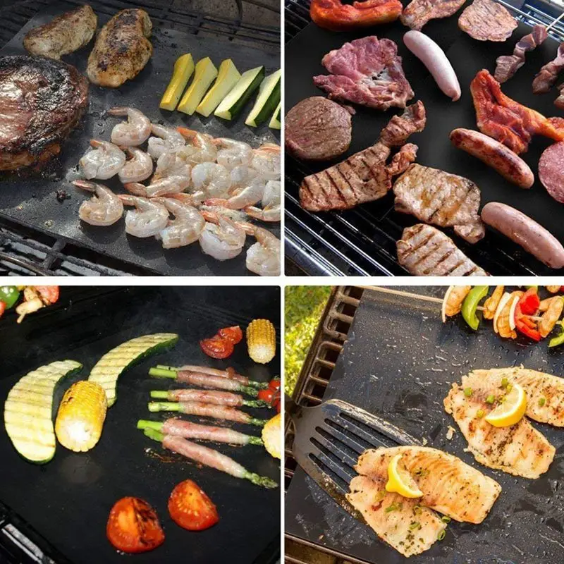 Набор с ковриком для выпекания 5 листов приготовления барбекю и духовки